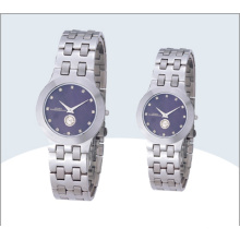 Stainless Steel Couple Watch, Quartz Watch (15179)